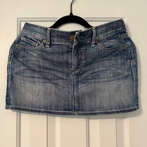 Citizens of Humanity denim miniskirt, size 27